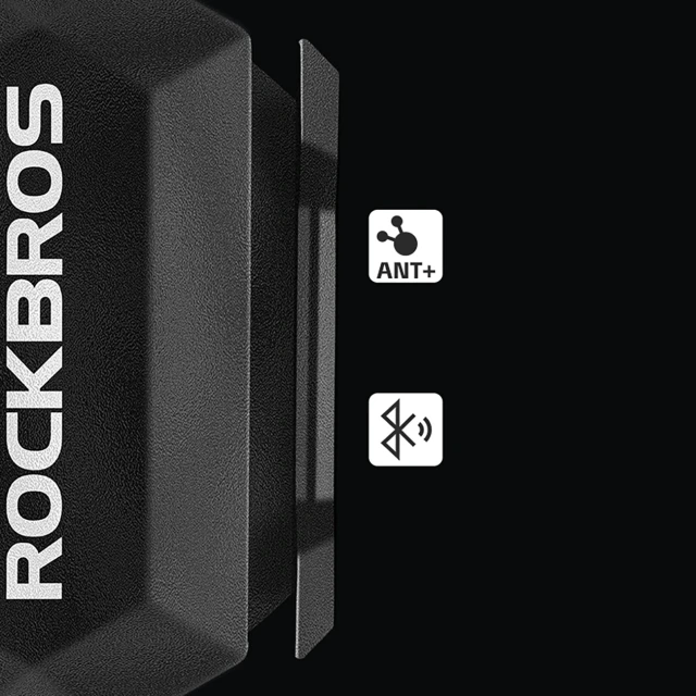 Датчик швидкості та каденсу 2в1 Rockbros C3 ANT+ / Bluetooth чорний (5907769386534)