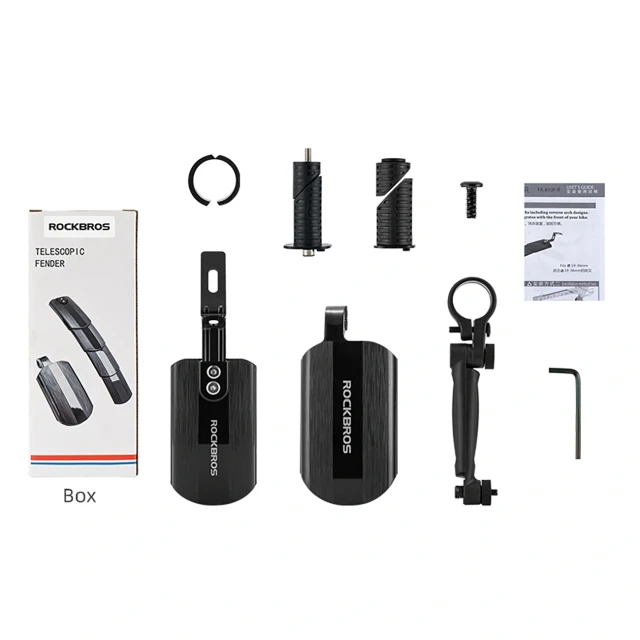 Крилья для велосипеда Rockbros FK-810 Black (5907769386558)