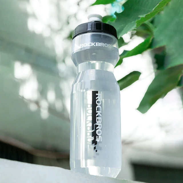 Пляшка Rockbros велосипедна 750 ml Clear with Black (5907769386572)