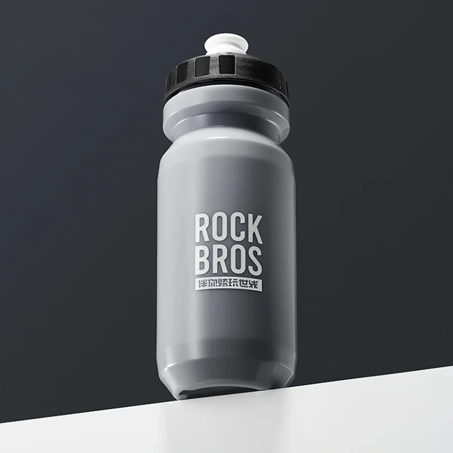 Велосипедна пляшка Rockbros 600 ml сіра (5907769386626)