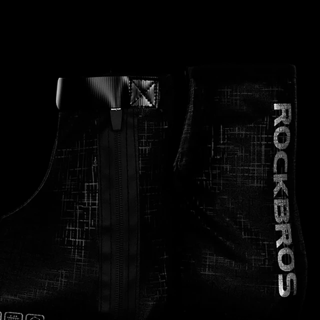 Бахіли Rockbros LF1081 вітрозахисні водонепроникні 42-46 см чорні (5907769386664)