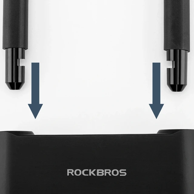 Велозамок Rockbros 32210818001 SMART Black (5907769386756)