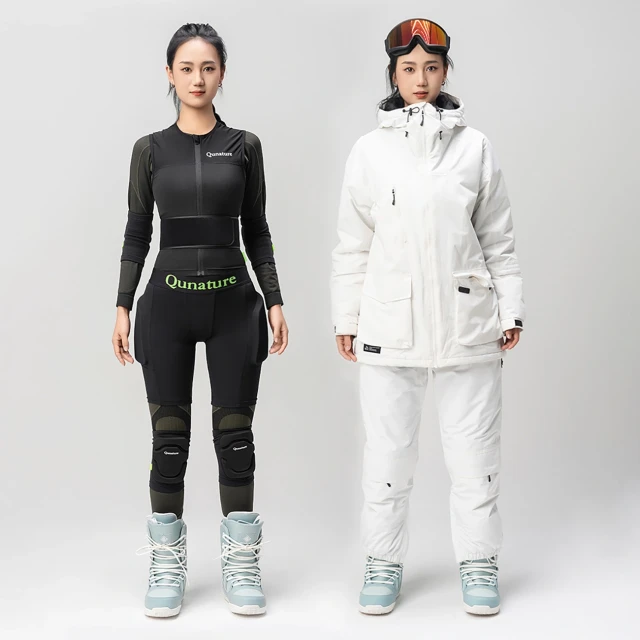 Захисник стегон Qunature Ski Basic S Black (5907769387326)