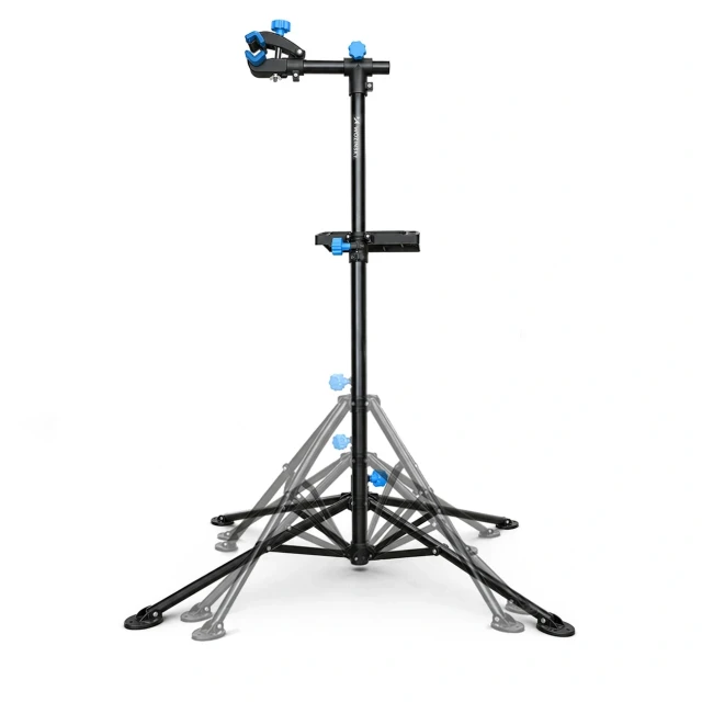Стійка Wozinsky WSS-180 сервісна підлогова для велосипедів 30 kg Чорна (5907769387371)