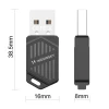 Адаптер Wozinsky USB Wi-Fi 6 з Bluetooth 5.4 Black (6932172644390)