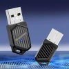 Адаптер Wozinsky USB Wi-Fi 6 з Bluetooth 5.4 Black (6932172644390)