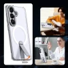 Чохол Hurtel Hybrid Armor X для Samsung Galaxy A36 / A37 з підставкою прозорий with MagSafe (5907769387500)