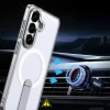 Чохол Hurtel Hybrid Armor X для Samsung Galaxy A36 / A37 з підставкою прозорий with MagSafe (5907769387500)