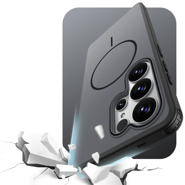 Чохол Hurtel Hybrid Armor Tiancai для Samsung Galaxy S26 Black (5907769387531)