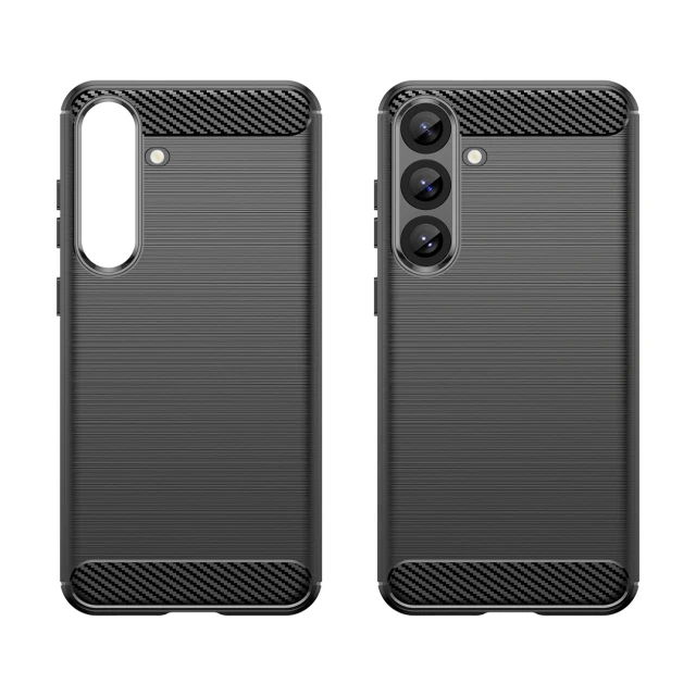 Чохол Hurtel Carbon Case для Samsung Galaxy S26 Black (5907769387623)