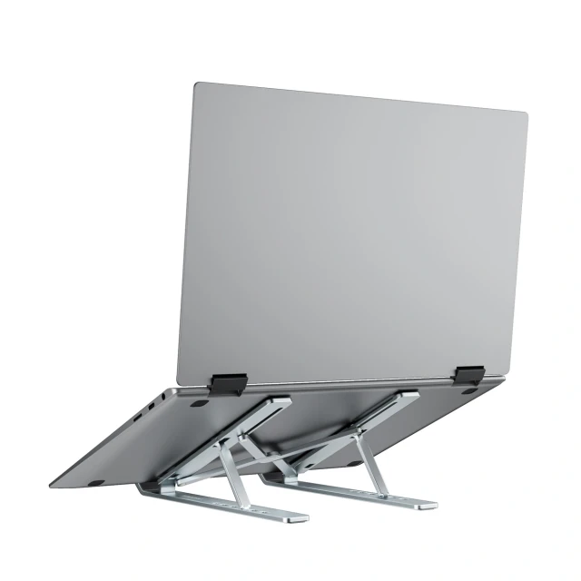 Підставка Wozinsky WDCX-X8S складна регульована під ноутбук Silver (5907769387661)