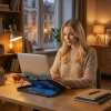 Підставка Wozinsky WDCX-015 StormPad RGB охолоджуюча геймерська під ноутбук Black (5907769387715)