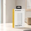 Powerbank Wozinsky Wpower WPBBK-3 10000 mAh 10 W 2x USB-A 2A White (5907769387739)