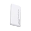 Powerbank Wozinsky Wpower WPBBK-3 10000 mAh 10 W 2x USB-A 2A White (5907769387739)