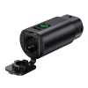 Адаптер V2L Type 2 - Schuko 3500W з дисплеєм потужності Black (5907769387746)
