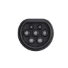 Адаптер V2L Type 2 - Schuko 3500W з дисплеєм потужності Black (5907769387746)