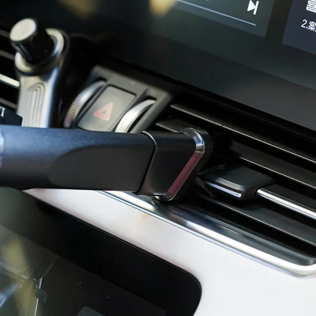 Міні пилосос складаний ручний автомобільний з функцією повітродувки Black (5907769387845)