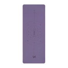 Килимок для йоги Wozinsky WNSP-NKP 183 x 61 x 0,5 см з натурального каучуку Purple (5907769387876)