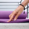 Килимок для вправ Wozinsky WNSP-15F 183 x 61 x 1.5 см товстий гімнастичний для йоги та фітнесу Purple (5907769387890)
