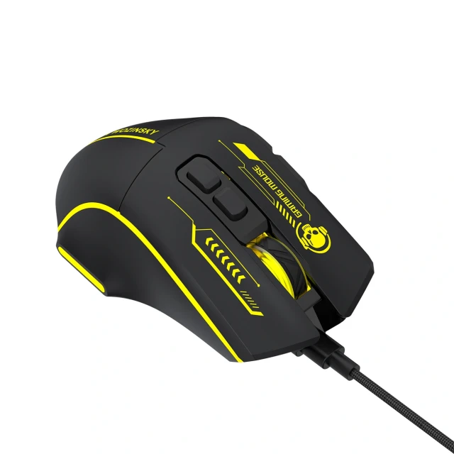 Миша Wozinsky WMGK-1181W Black-Yellow (5907769387920)