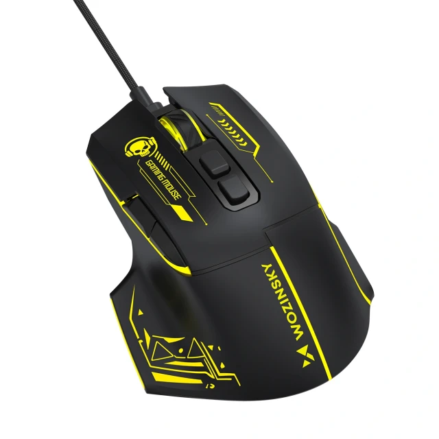 Миша Wozinsky WMGK-1181W Black-Yellow (5907769387920)