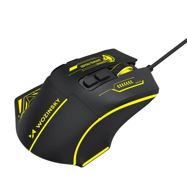 Миша Wozinsky WMGK-1181W Black-Yellow (5907769387920)