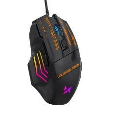 Дротова ігрова миша Wozinsky WMGK-1179W оптична 7200 DPI з підсвічуванням Black (5907769387944)
