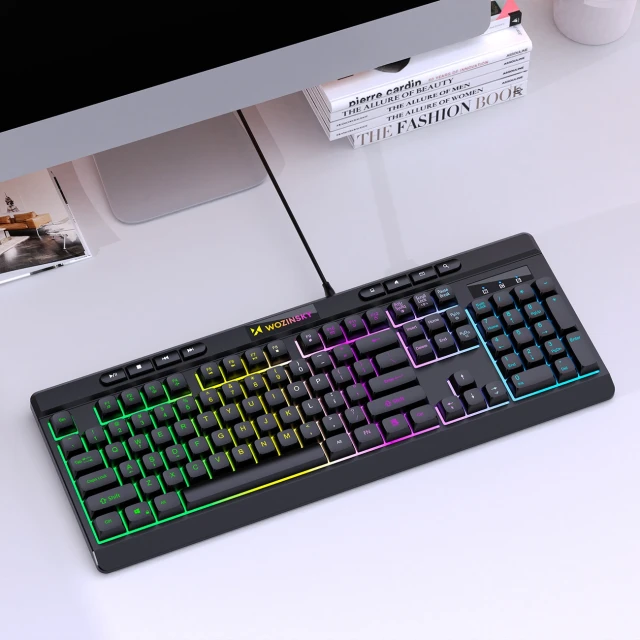 Клавіатура Wozinsky WKG-1044 Black (5907769387951)