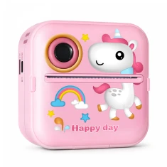 Дитячий фотоапарат з термопринтером Wozinsky WDT-03 Pink (5907769387999)
