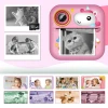 Детский фотоаппарат с термопринтером Wozinsky WDT-03 Pink (5907769387999)