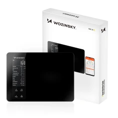 Ваги кухонні Wozinsky WIK-16 розумні з цифровим дисплеєм Bluetooth Black (5907769388019)