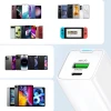 Сетевое зарядное устройство Wozinsky WWC-35W GaN USB-A + USB-C White (5907769388033)