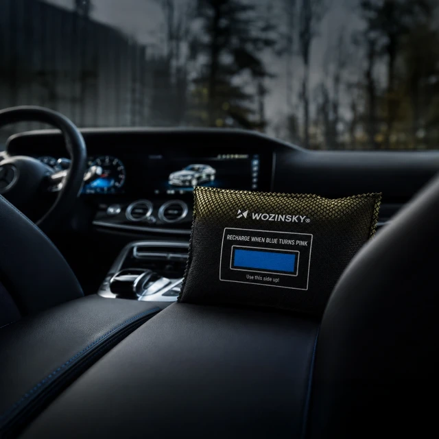 Поглинач вологи та запахів Wozinsky автомобільний 500g Black (5907769388040)