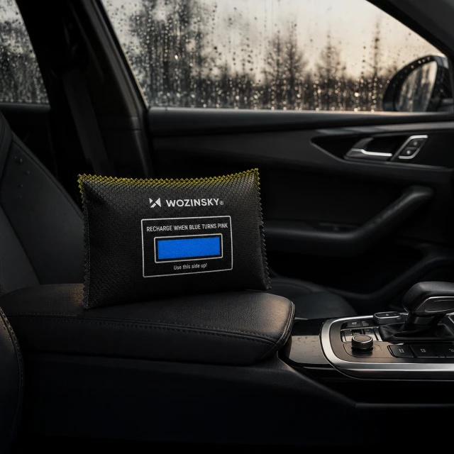 Поглинач вологи та запахів Wozinsky WSP-300 автомобільний 300g Black (8018417538057)