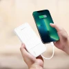 Powerbank Wozinsky W11-W 10000mAh 10W White (6977341740008)