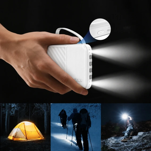 Powerbank Wozinsky W11-W 10000mAh 10W White (6977341740008)