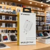 Зарядний пристрій Wozinsky WLS-20W 20W USB-A USB-C White (5907769388149)
