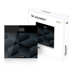 Ваги підлогові Wozinsky WAL-180 Black (5907769388163)