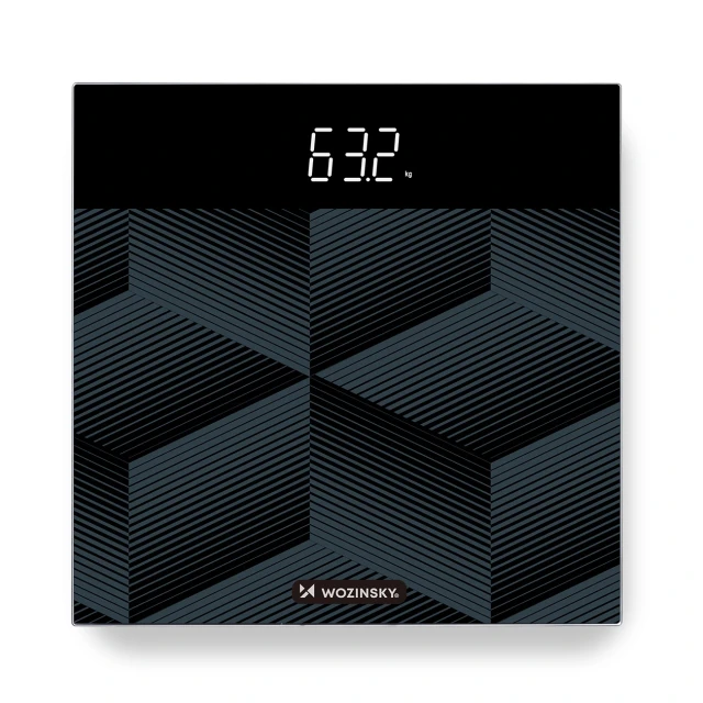 Ваги підлогові Wozinsky WAL-180 Black (5907769388163)