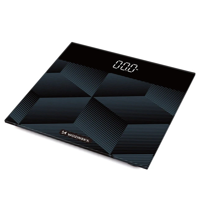 Ваги підлогові Wozinsky WAL-180 Black (5907769388163)