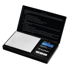 Ваги ювелірні Wozinsky WDW-1000 200g 0,01g прецизійні з підсвічуванням Black (5907769388545)