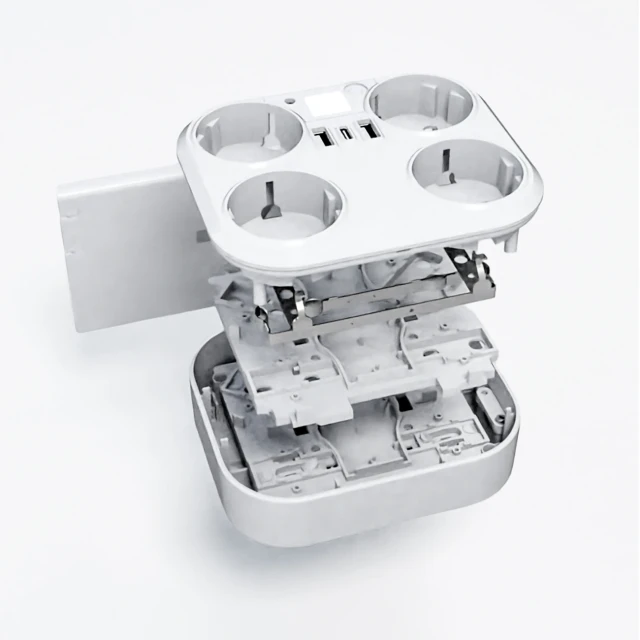 Розгалужувач мережевий Wozinsky WRS-2B 4x AC 2x USB-A 2x USB-C 4000 W White (5907769388637)