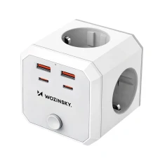 Разветвитель Wozinsky WKZ-4B White (5907769388651)