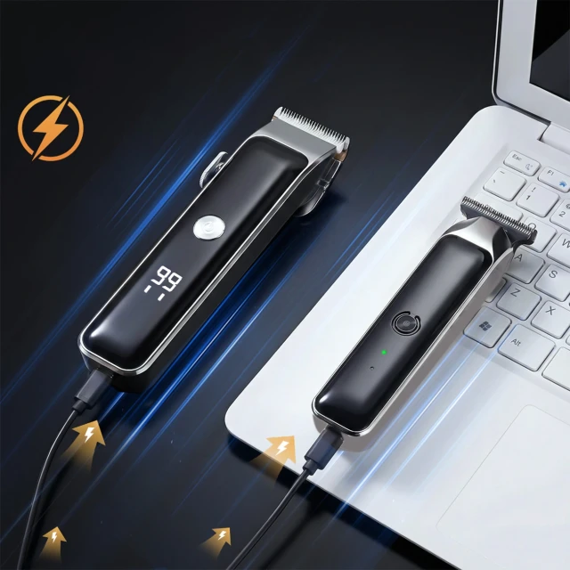 Машинка для стрижки MAXGROOM ZC-F608 з тримером Black (5907769388743)