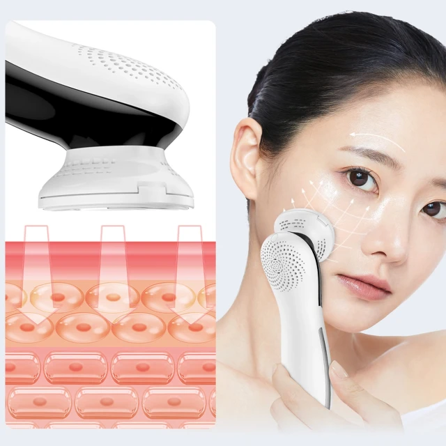 Массажер для лица MAXGROOM D849 9в1 с функциями ухода White