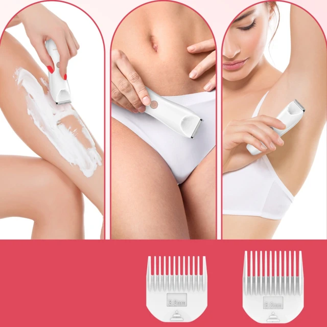 Тример дамський MAXGROOM RFCD-9082 2в1 для тіла і обличчя White (5907769388767)