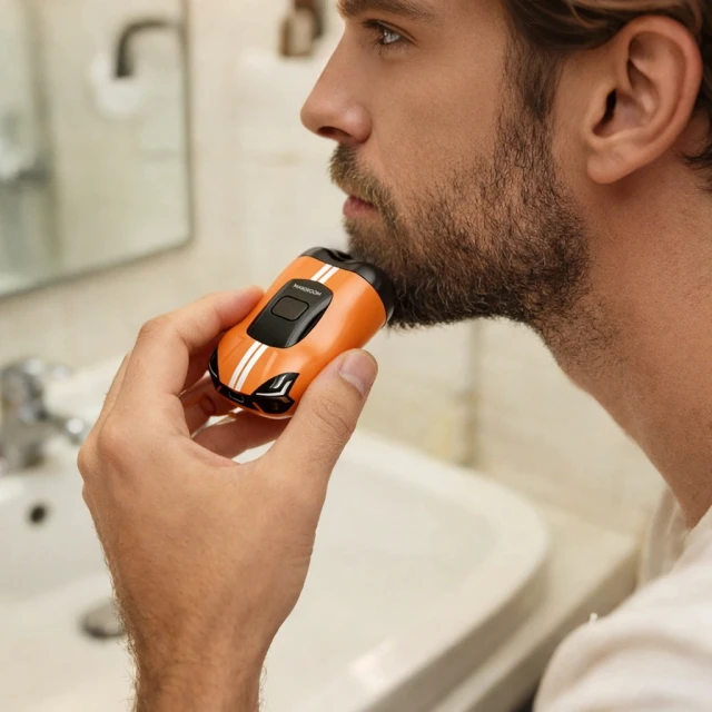 Електробритва MAXGROOM M-501 Orange (5907769388798)