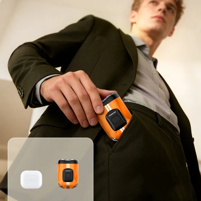 Електробритва MAXGROOM M-501 Orange (5907769388798)