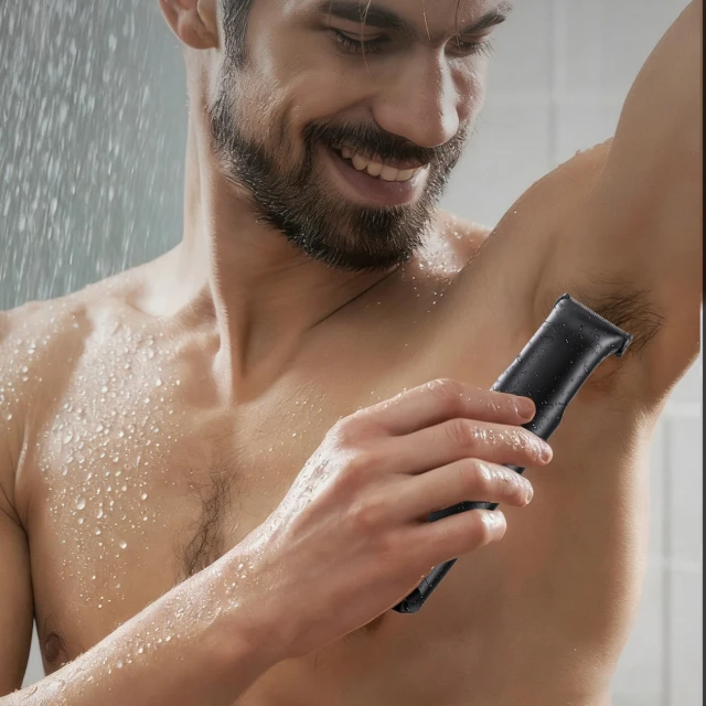 Триммер MAXGROOM JK-319 багатофункціональний з змінними насадками Black (5907769388811)