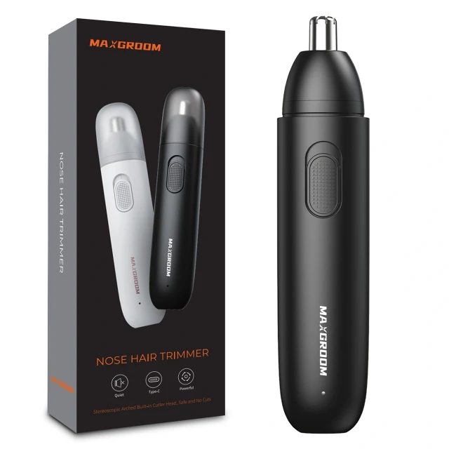 Триммер MAXGROOM GT2220A для носа, вух і брів Black (5907769388828)